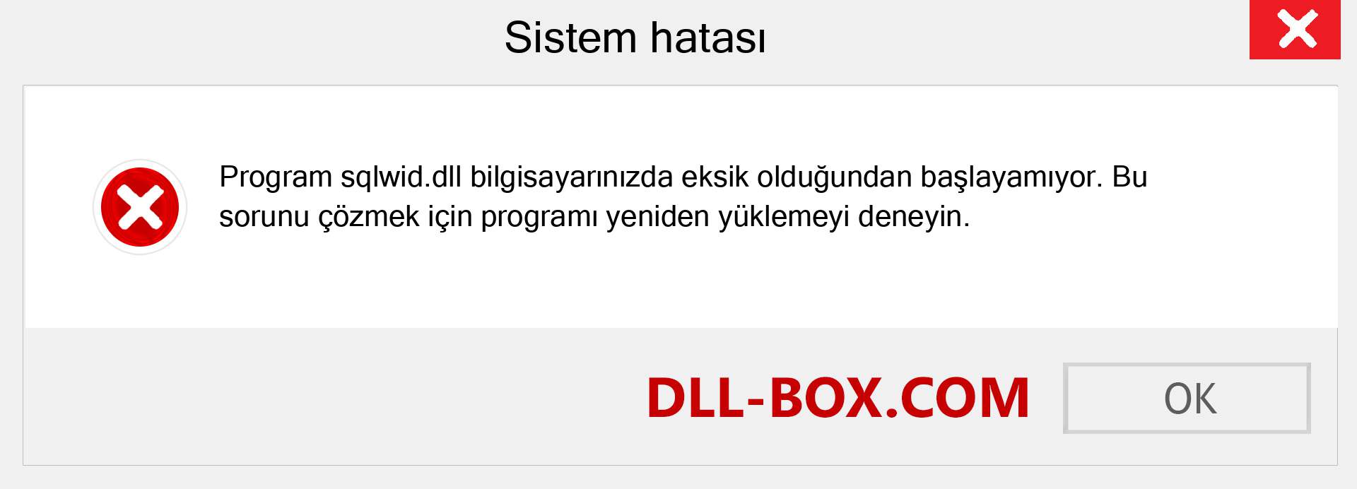 sqlwid.dll dosyası eksik mi? Windows 7, 8, 10 için İndirin - Windows'ta sqlwid dll Eksik Hatasını Düzeltin, fotoğraflar, resimler